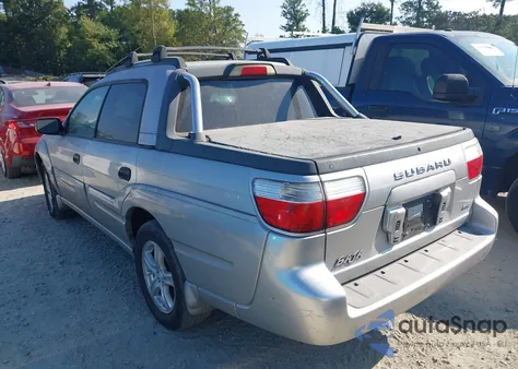 2004 Subaru Baja Sport из США, поврежденный, VIN 4S4BT62C847100480